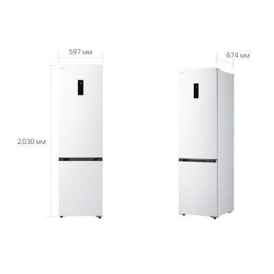 Холодильник LG GC-B509EQTM
