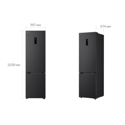 Холодильник LG GC-B509ETLM