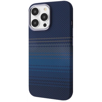 Чохол WAVE Gleam Case with Magnetic Ring iPhone 14 Pro blue stripes