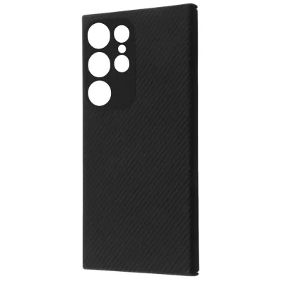 Чохол WAVE Premium Carbon Slim with Magnetic Ring Samsung Galaxy S25 Ultra black