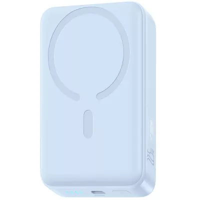 Зовнішній MagSafe Акумулятор Baseus 10000mAh 22.5W EnerFill Ultra-Mini FM11 (P1008210E313-00) blue