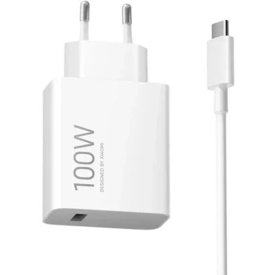 Зарядний пристрій Xiaomi 100W Charging Combo ( BHR095VEU)білий + кабель