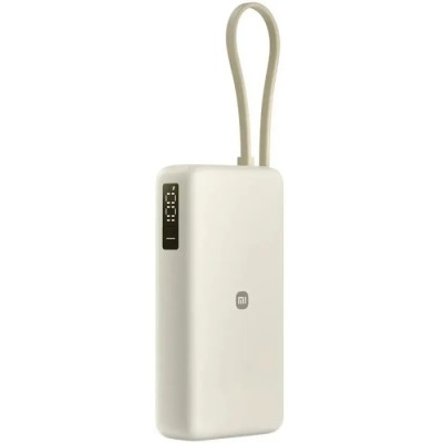 Повербанк Xiaomi 20000mAh 67W (Integrated Cable) (BHR08O7GL) дубова кора