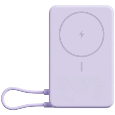 Повербанк Xiaomi Magnetic 10000mAh з Built-in Stand (BHR08PAGL) фіолетовий