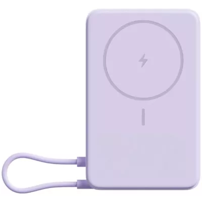 Повербанк Xiaomi Magnetic 10000mAh з Built-in Stand (BHR08PAGL) фіолетовий