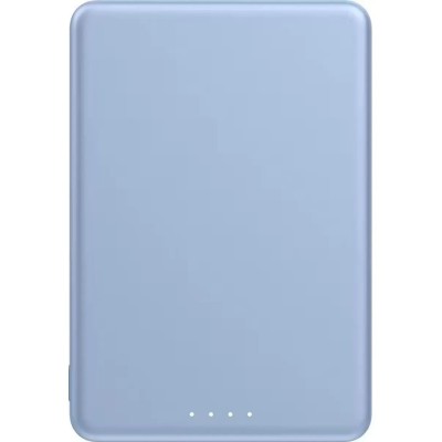 Повербанк Xiaomi Super Slim Magnetic&Wireless 5000mAh 15W (BHR08POGL) блакитний