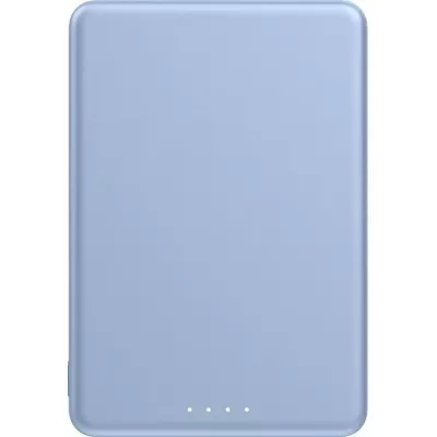 Повербанк Xiaomi Super Slim Magnetic&Wireless 5000mAh 15W (BHR08POGL) блакитний