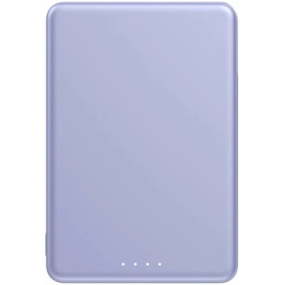 Повербанк Xiaomi Super Slim Magnetic&Wireless 5000mAh 15W(BHR08PNGL) фіолетовий