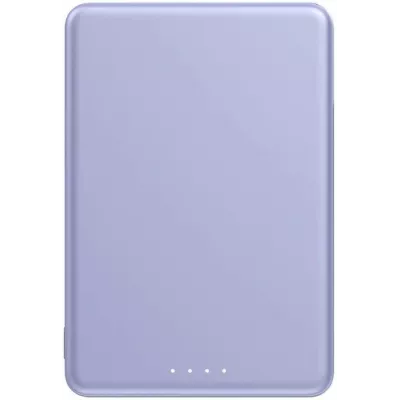 Повербанк Xiaomi Super Slim Magnetic&Wireless 5000mAh 15W(BHR08PNGL) фіолетовий