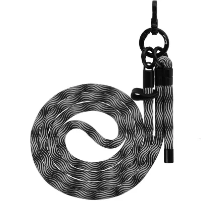 Proove Spiral Cross-Body Strap black/silver