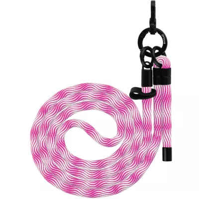 Proove Spiral Cross-Body Strap white/pink