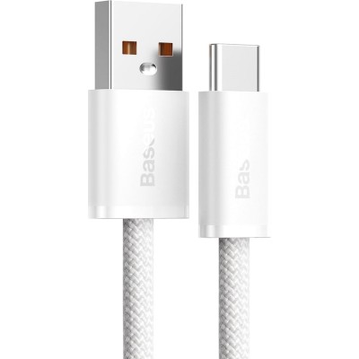 Кабель Baseus USB to Type-C 100W (20V/5A)1m (CALD000602)біл