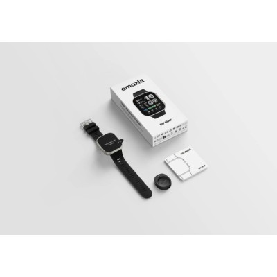 Смарт-годинник Amazfit Bip Max Сірий Carbon Gray W2568AP3N