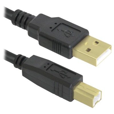 Кабель DEFENDER USB04-10PRO USB 2.0 AM-BM 3м, 2фер, blister
