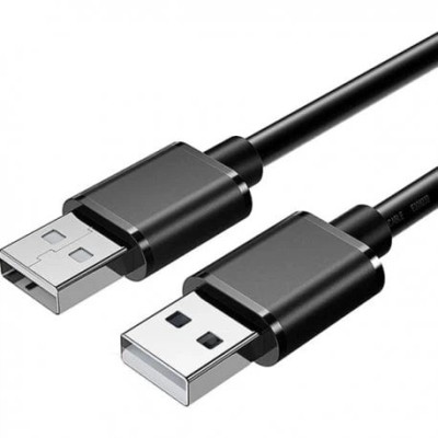 Кабель ESSAGER USB Extension Cable USB 2.0 Male to Male 5Gbps speed 1M (EXCAA2-YT01)