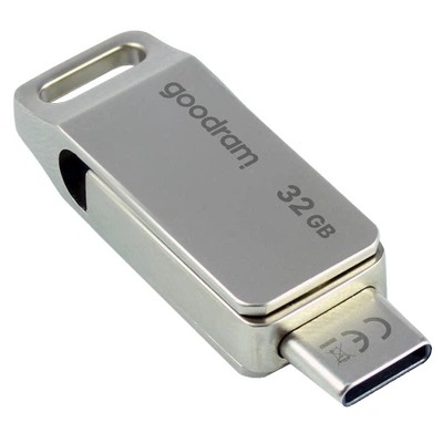 флеш-драйв GOODRAM 32GB USB3.2 OTG Type-C ODA3 Silver (ODA3-0320S0R11)