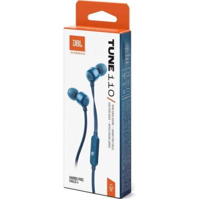 Навушники JBL Tune 110 (JBLT110BLUE) Blue