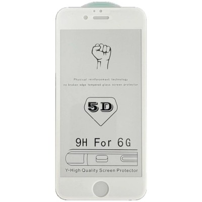 Захисне Скло DM 5D Pro Для IPhone 6/6S White (no Package)