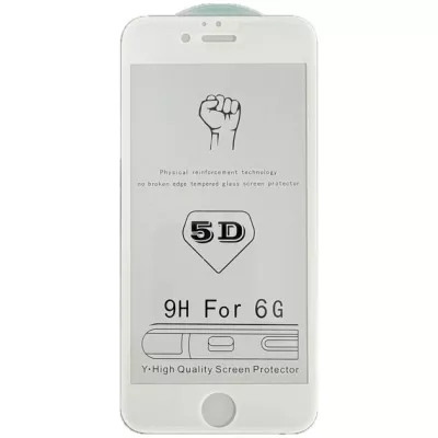 Захисне Скло DM 5D Pro Для IPhone 6/6S White (no Package)