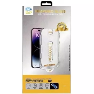 Захисне Скло DM Dust-Free Box Glass Для IPhone 13 / 13 Pro / 14 / 16e / 17e