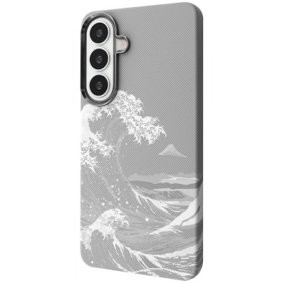 Чохол Proove Gleam Case with Magnetic Ring Samsung Galaxy S26 Plus white waves