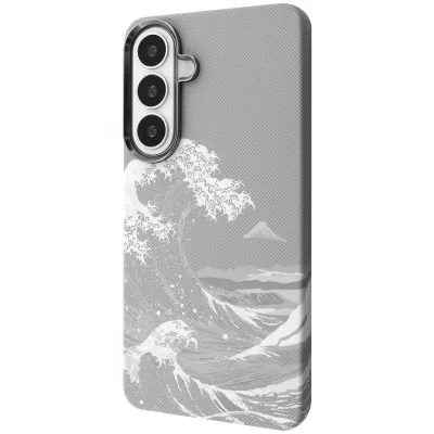 Чохол Proove Gleam Case with Magnetic Ring Samsung Galaxy S26 Plus white waves