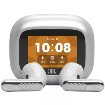 Навушники JBL Live Flex 4 (JBLLIVEFLEX4SIL) Silver