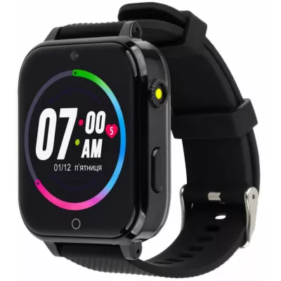 Смарт-годинник для дітей GARMIX PointPRO-300 4G/GPS/WIFI/VIDEO CALL BLACK