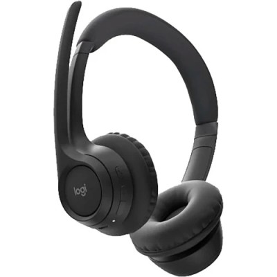 Головні бездротові навушники накладні з вбудованим мікрофоном LOGITECH- Zone 305 - MIDNIGHT BLACK - 2.4GHZ/BT - PLUGC - EMEA28-9