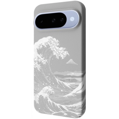 Чохол Proove Gleam Case with Magnetic Ring Google Pixel 10 white waves