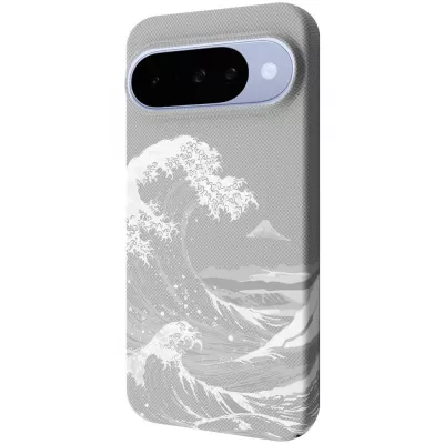 Чохол Proove Gleam Case with Magnetic Ring Google Pixel 10 white waves