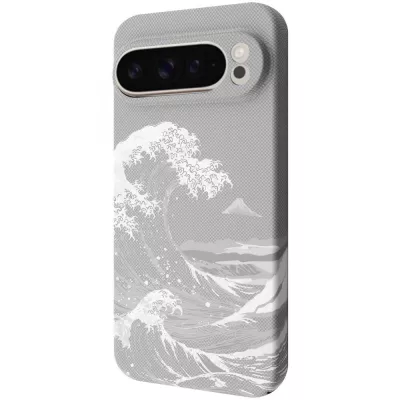 Чохол Proove Gleam Case with Magnetic Ring Google Pixel 9 Pro XL white waves
