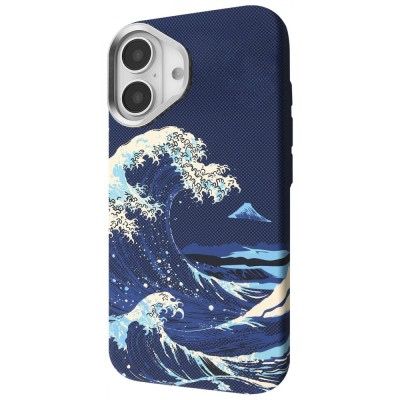 Чохол Proove Gleam Case with Magnetic Ring iPhone 16 blue storm