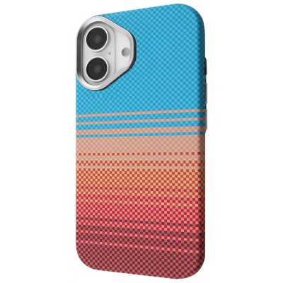 Чохол Proove Gleam Case with Magnetic Ring iPhone 16 blue sunset