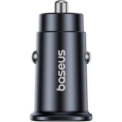 Автом. зарядний пристрій Baseus C+U 30W (C00072300123-01)чорний