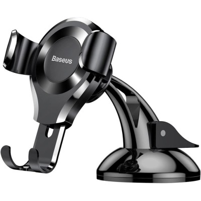 Автотримач Baseus Osculum Type Gravity Car Mount Black (SUYL-XP01)чорний