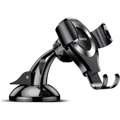 Автотримач Baseus Osculum Type Gravity Car Mount Black (SUYL-XP01)чорний