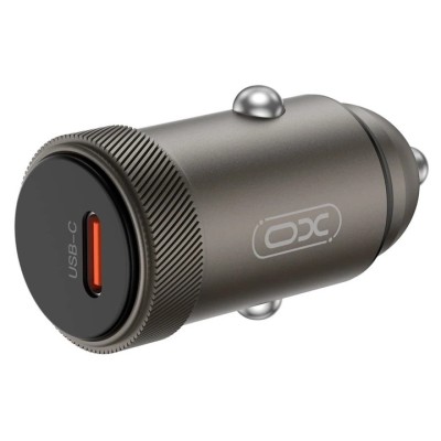 АЗП XO CC70 Single USB-C QC&PD3.0 30W 3A Black
