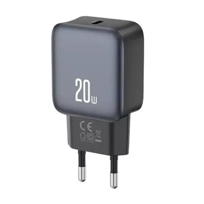 Зарядний Пристрій XO L153 Single USB-C 20W 3A Black