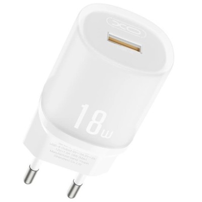 Зарядний Пристрій XO L157 Single USB-A 18W 3A White