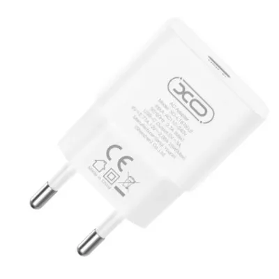 Зарядний Пристрій XO L167 Single USB-C 25W 3A White