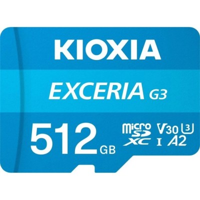 Карта пам’яті KIOXIA EXCERIA G3 microSDXC 512GB U3 V30 W/A