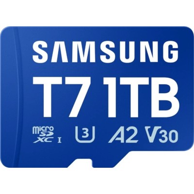 Карта пам’яті SAMSUNG MICRO SDXC T7 1TB, U3, V30, A2 до 170 Мб/с