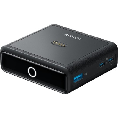 мережева зарядка ANKER Charging Base for Anker Prime 100W, 2xUSB-C, 1xUSB-A, Pogo pin (Чорний)