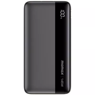 Портативний зарядний пристрій USB-C 25000MAH BLACK IP150D MOMAX