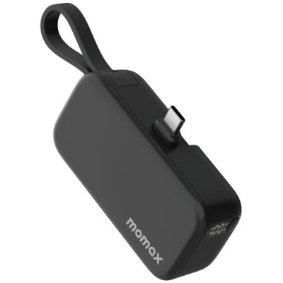 Портативний зарядний пристрій USB-C 5000MAH BLACK IP130D MOMAX