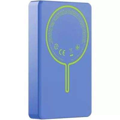Портативний зарядний пристрій WRL 10000MAH BLUE IP137AB MOMAX