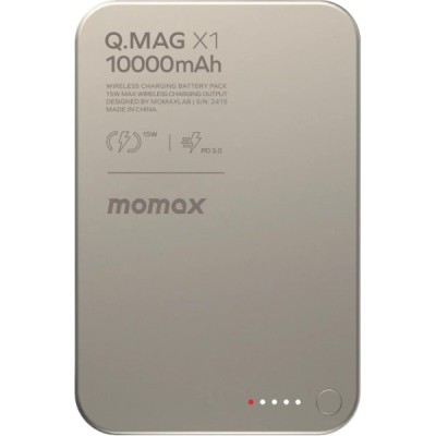 Портативний зарядний пристрій WRL 10000MAH DESERT TITAN. IP136Q2L2 MOMAX