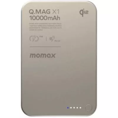 Портативний зарядний пристрій WRL 10000MAH TITANIUM IP136Q2L MOMAX