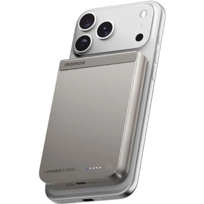Портативний зарядний пристрій WRL 10000MAH TITANIUM IP162Q2L MOMAX
